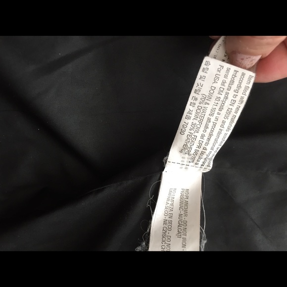 Zara military green winter coat with Hood and Faux Fur Collar Excellent Sz M - Picture 5 of 5